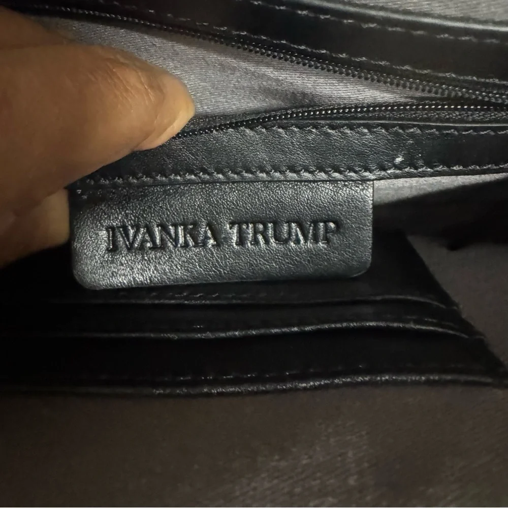 Ivanka Trump  Black Chain Strap Women's Bag